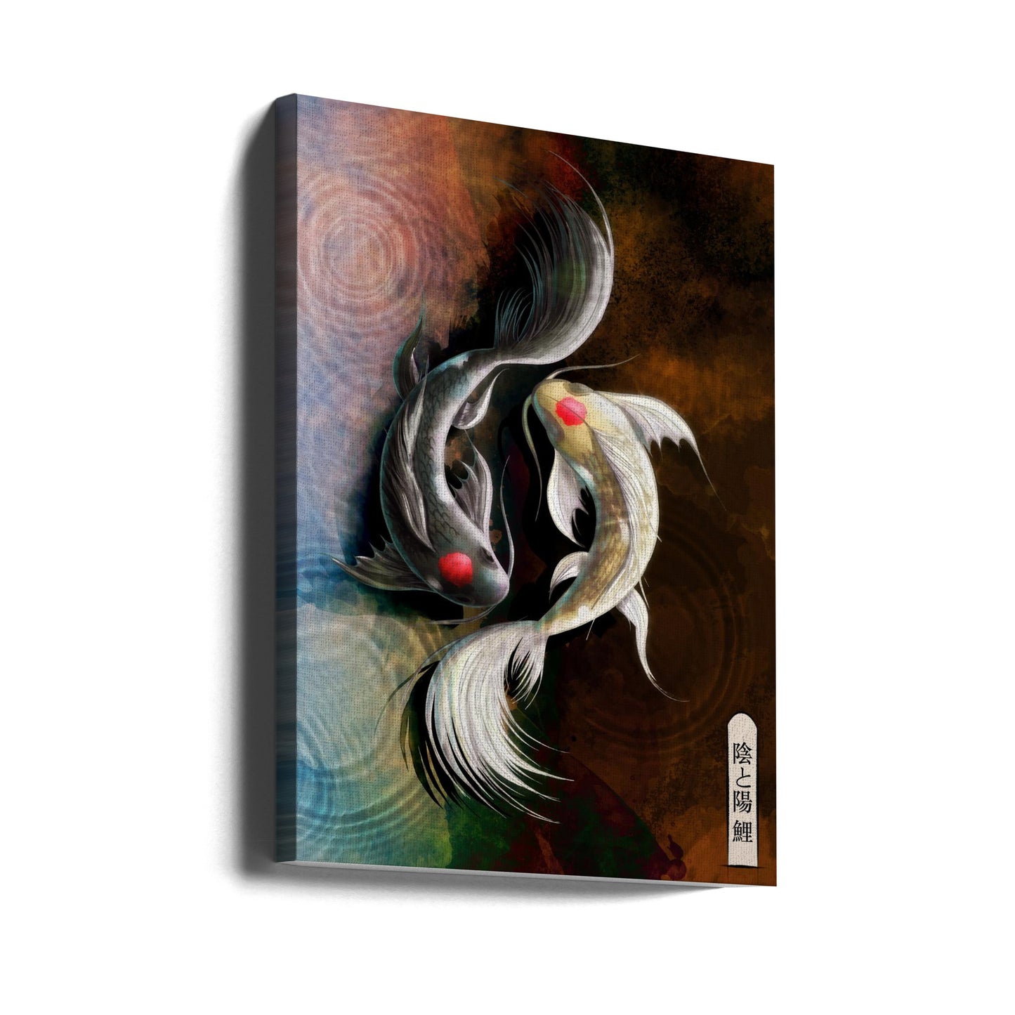 Ciemny Koi | Wydruki na łótnie
