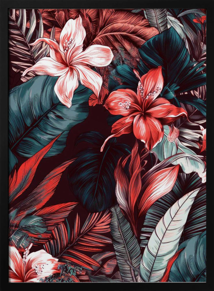 Tropical flora 2 | Poster