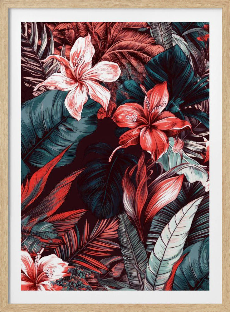 Tropical flora 2 | Poster