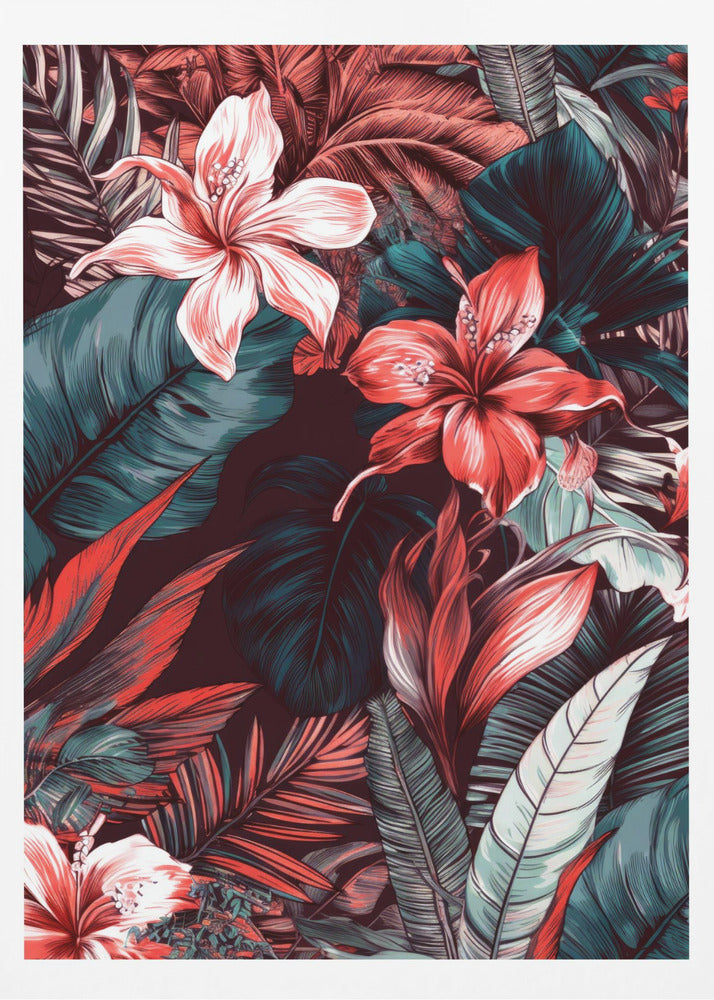 Tropical flora 2 | Poster