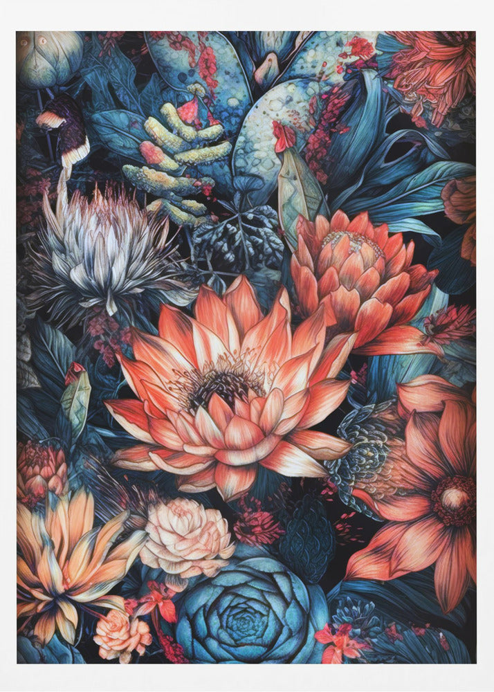 Succulents and cactus 10 | Poster