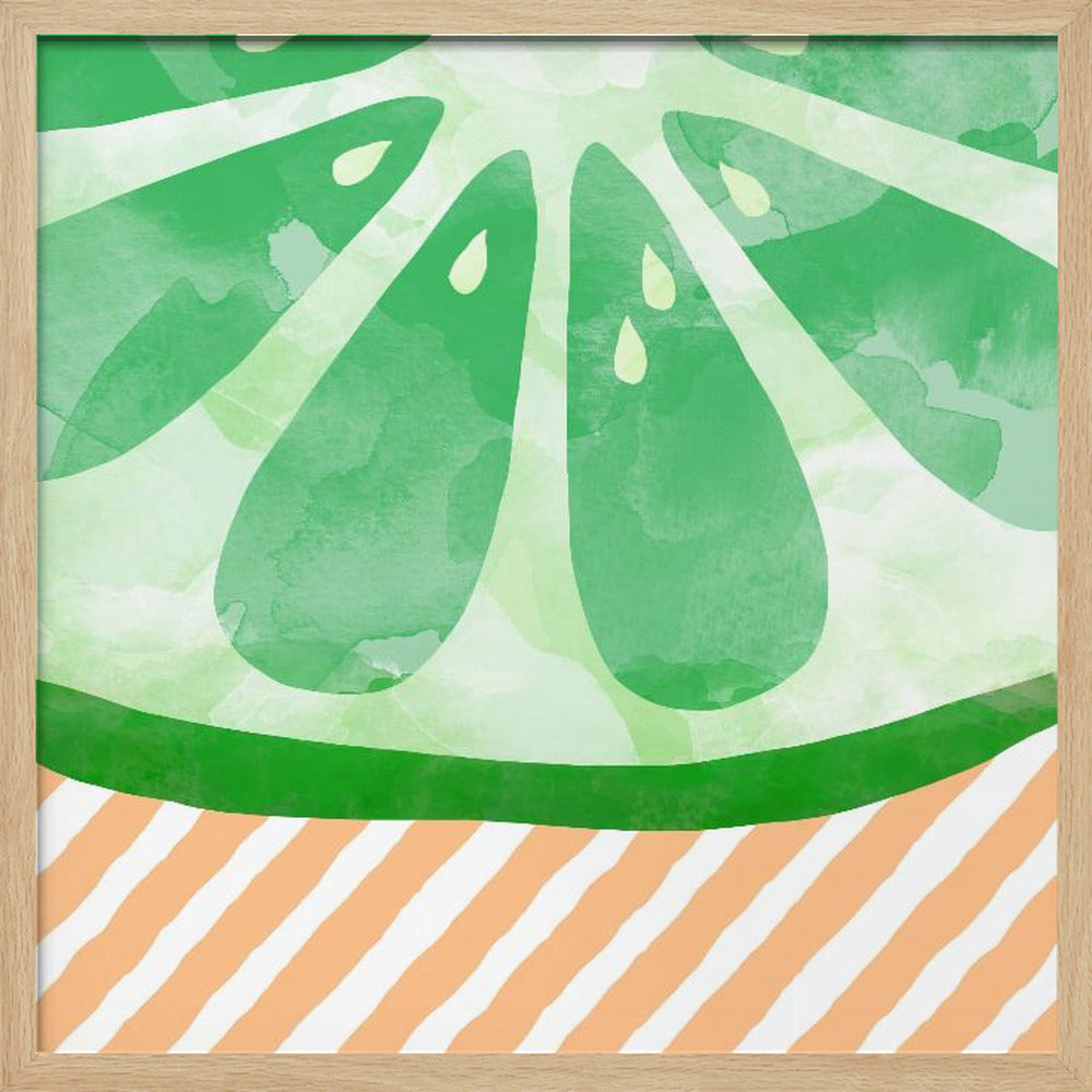Lime-abstrakti | Julisteet - Taidevedokset
