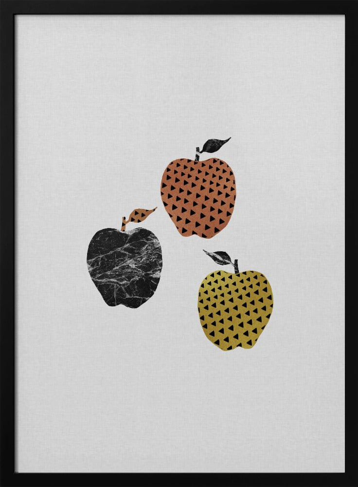 Skandinavische Äpfel | Poster - Kunstdruck