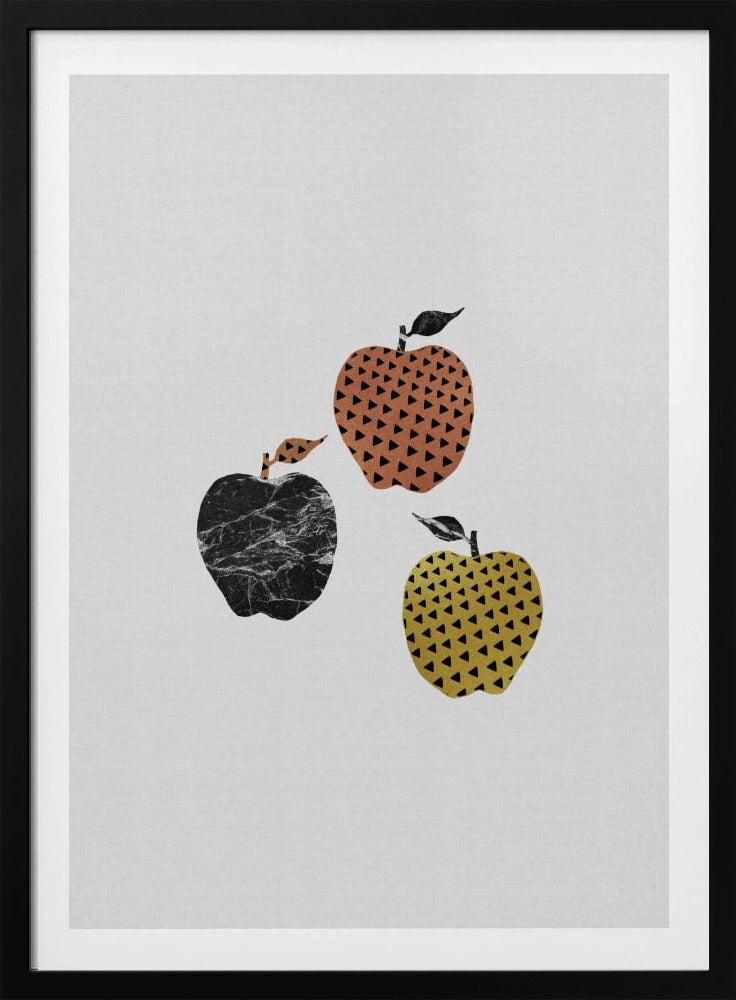 Skandinavische Äpfel | Poster - Kunstdruck