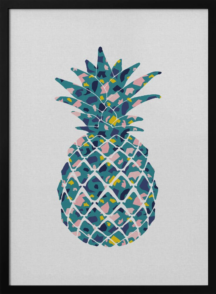 Sinivihreä ananas | Julisteet - Taidevedokset