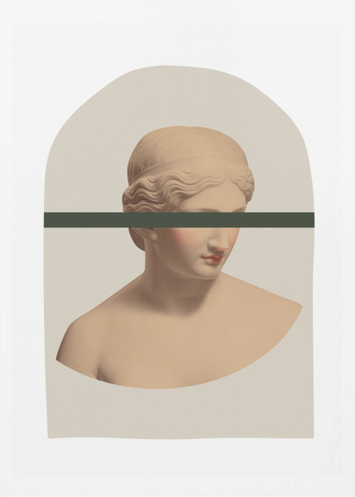Artemis Senf und Grün | Poster