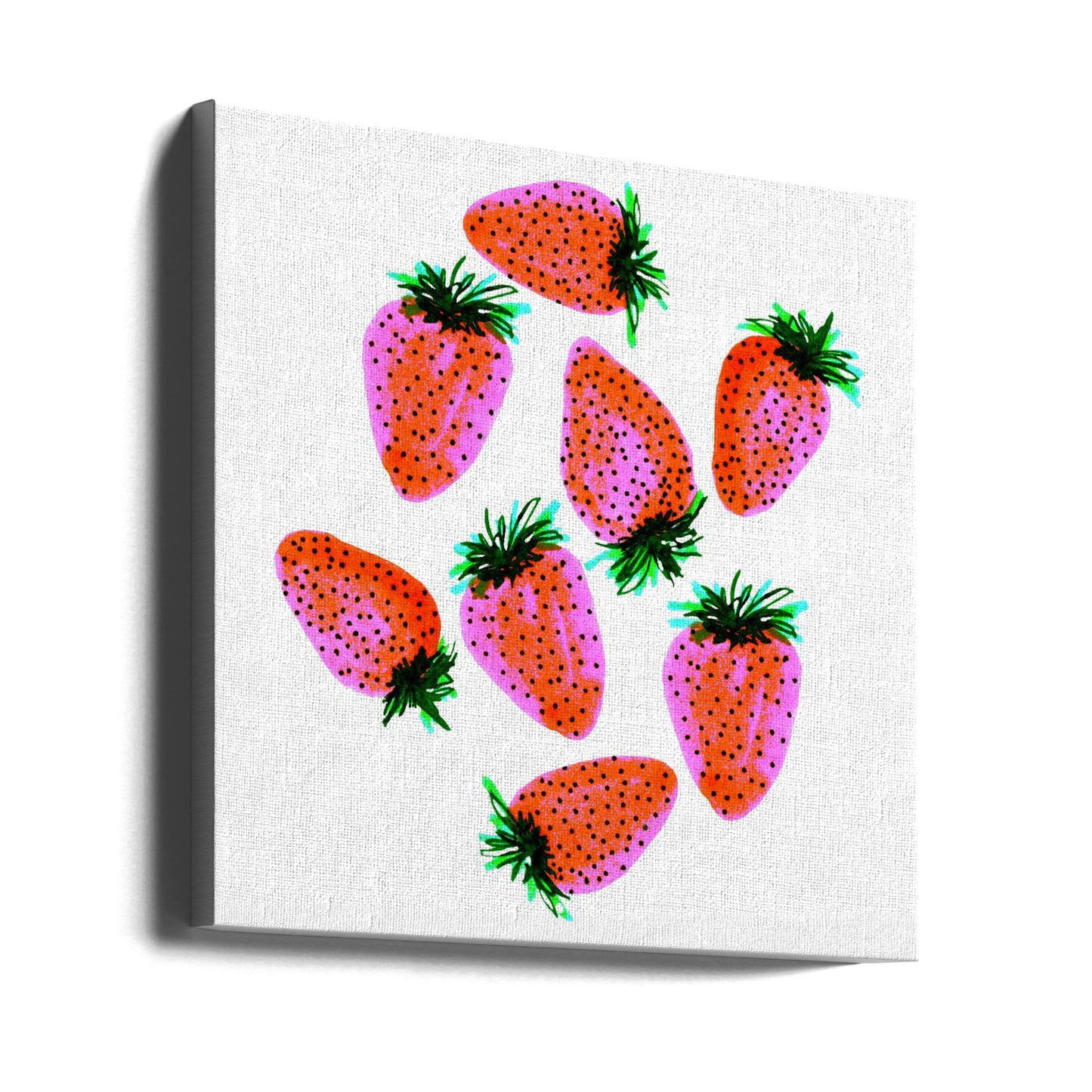 Erdbeeren 2 | Leinwand