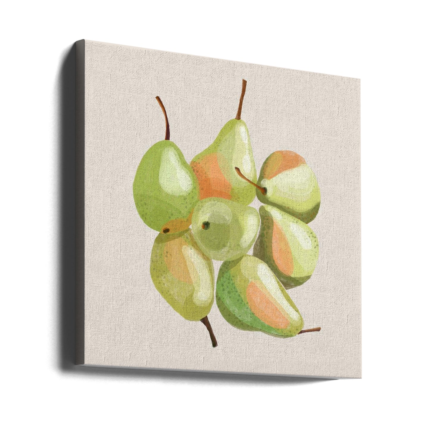 Sieben Birnen | Leinwand