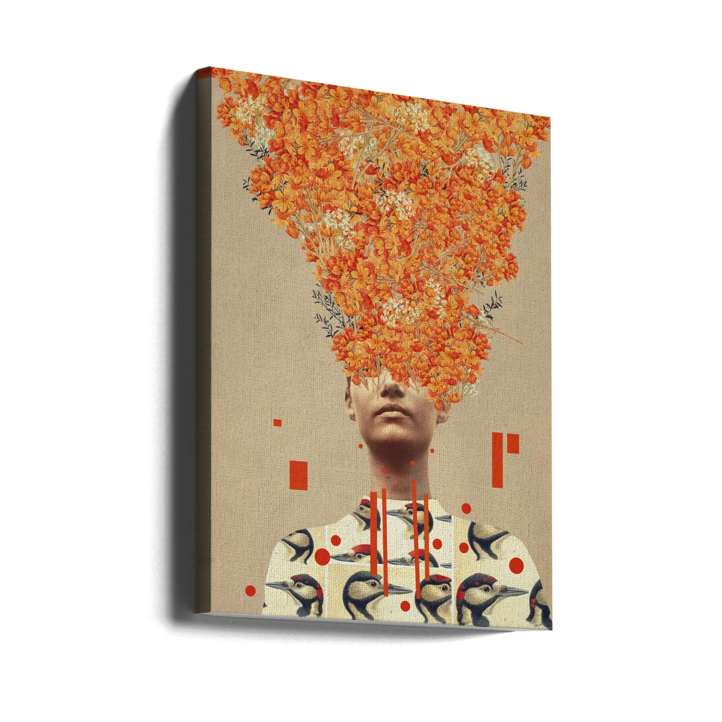 Linnun lento syksyllä | Canvastaulut