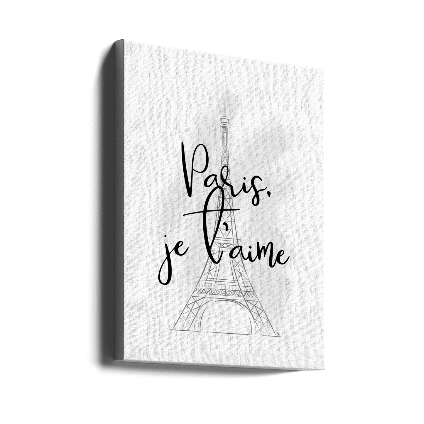 Love in Paris Sketch | Canvas