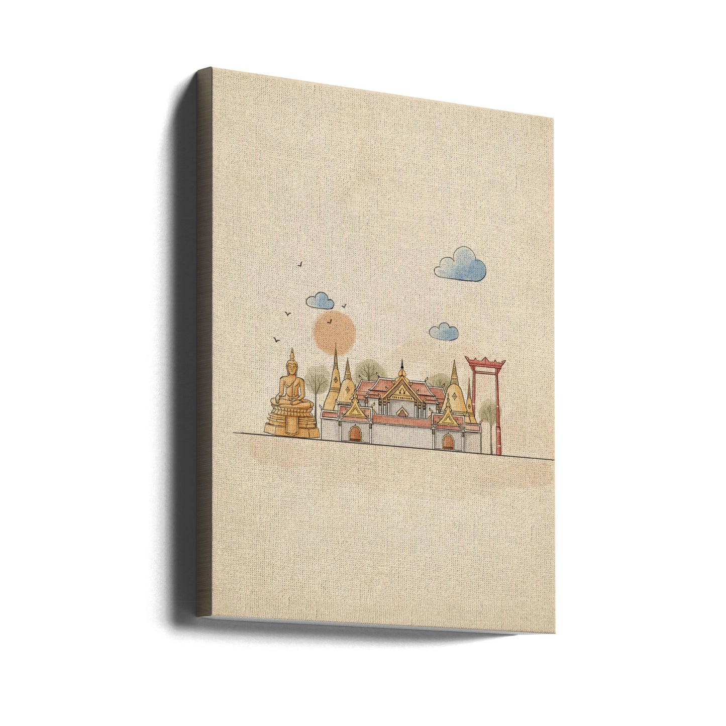 La meravigliosa Bangkok | Stampe su Tela