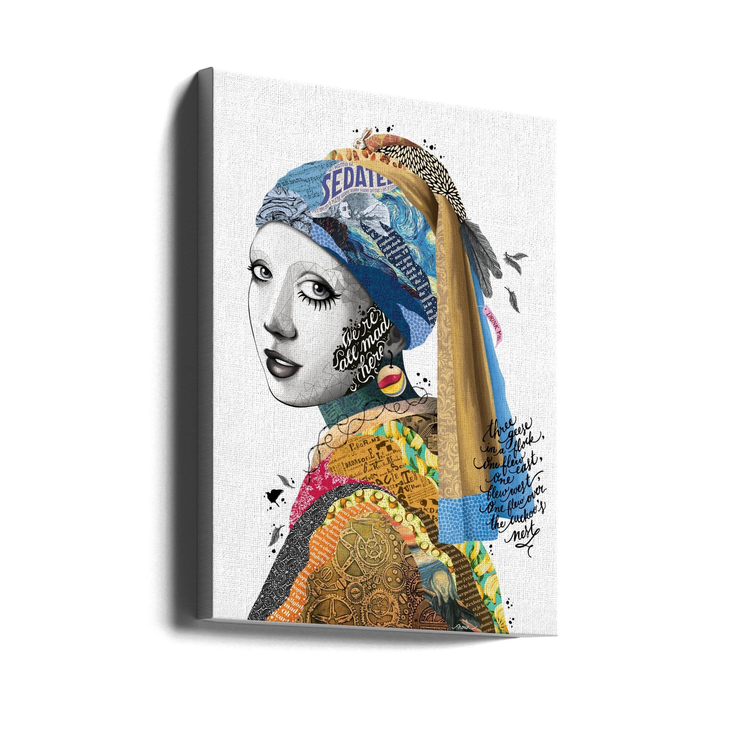 Kaikki hulluina täällä | Canvastaulut