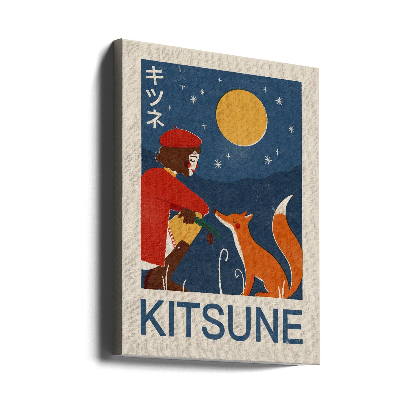 Kitsune Fox | Canvastaulut