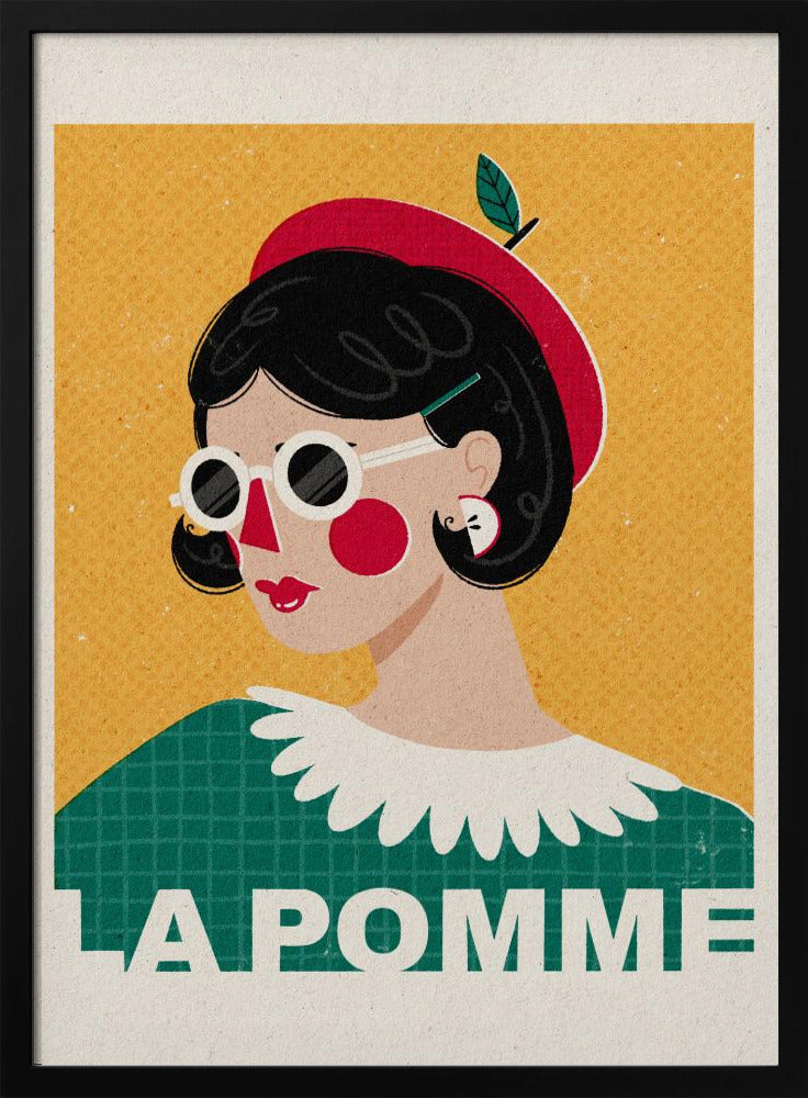 El retrato de la moda francesa de Apple | Posters  - Impresiones de Arte