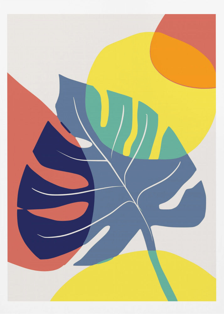Vibrant Leaf Dance | Poster