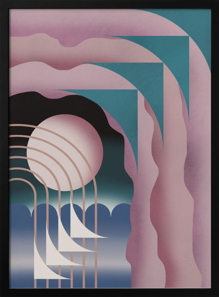 Rosa Nachthimmel | Poster