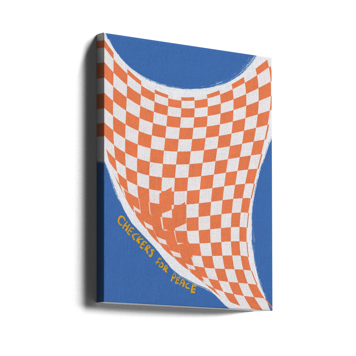 Checkers for Peace | Canvas