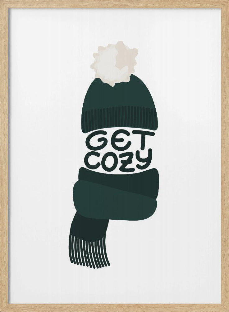 Get cozy (green) | Poster