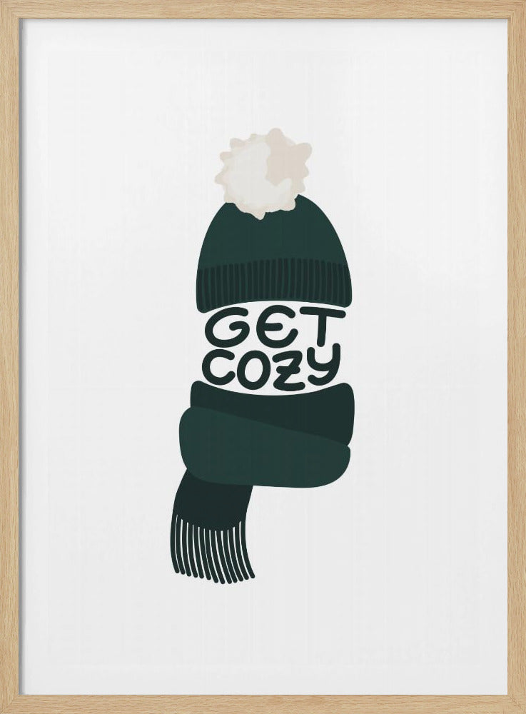 Get cozy (green) | Poster
