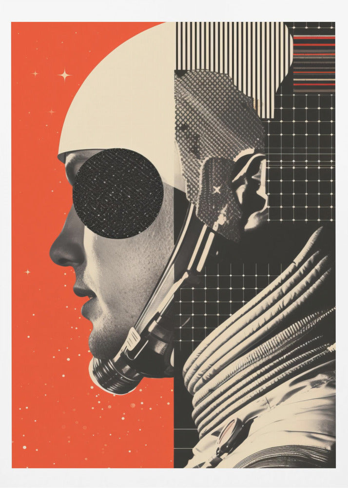 Grungy Astronaut 1 | Poster