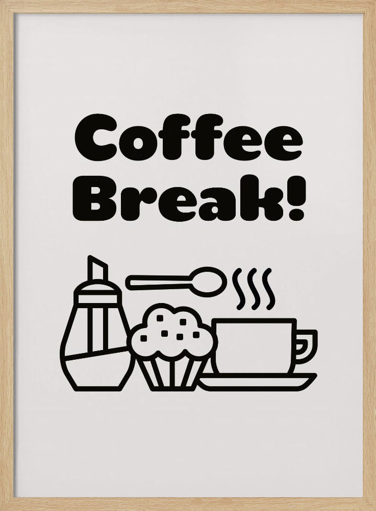 Kaffeepause | Poster