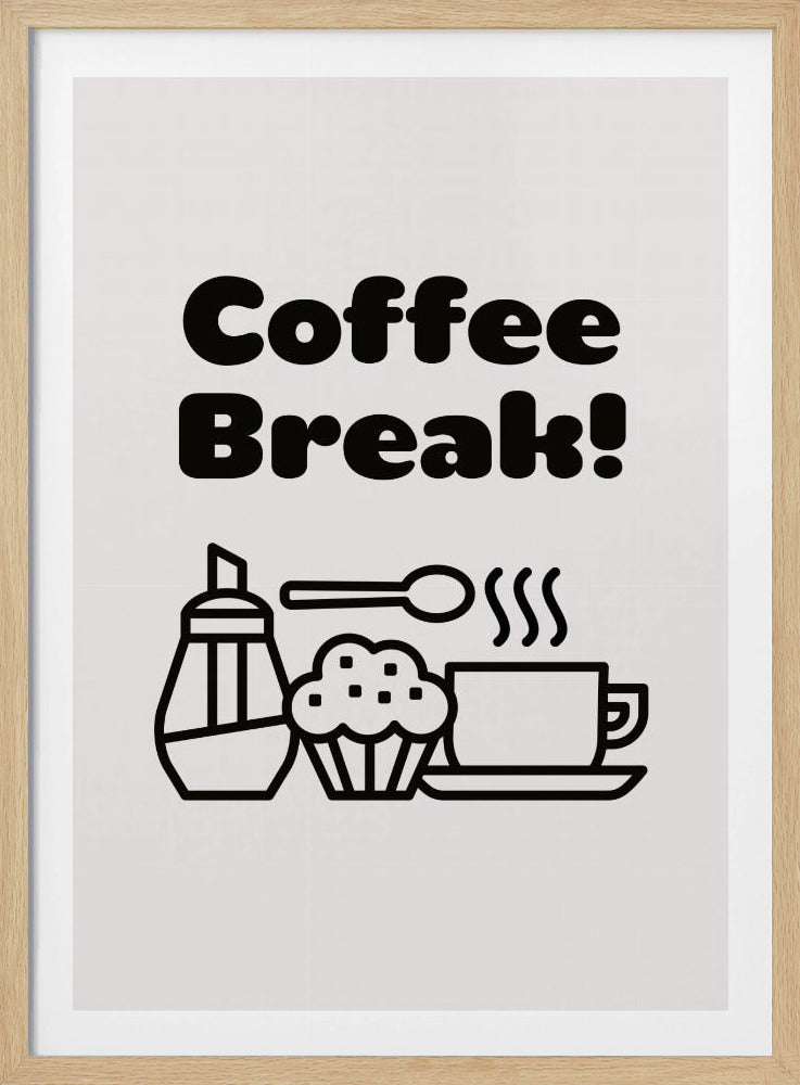 Kaffeepause | Poster