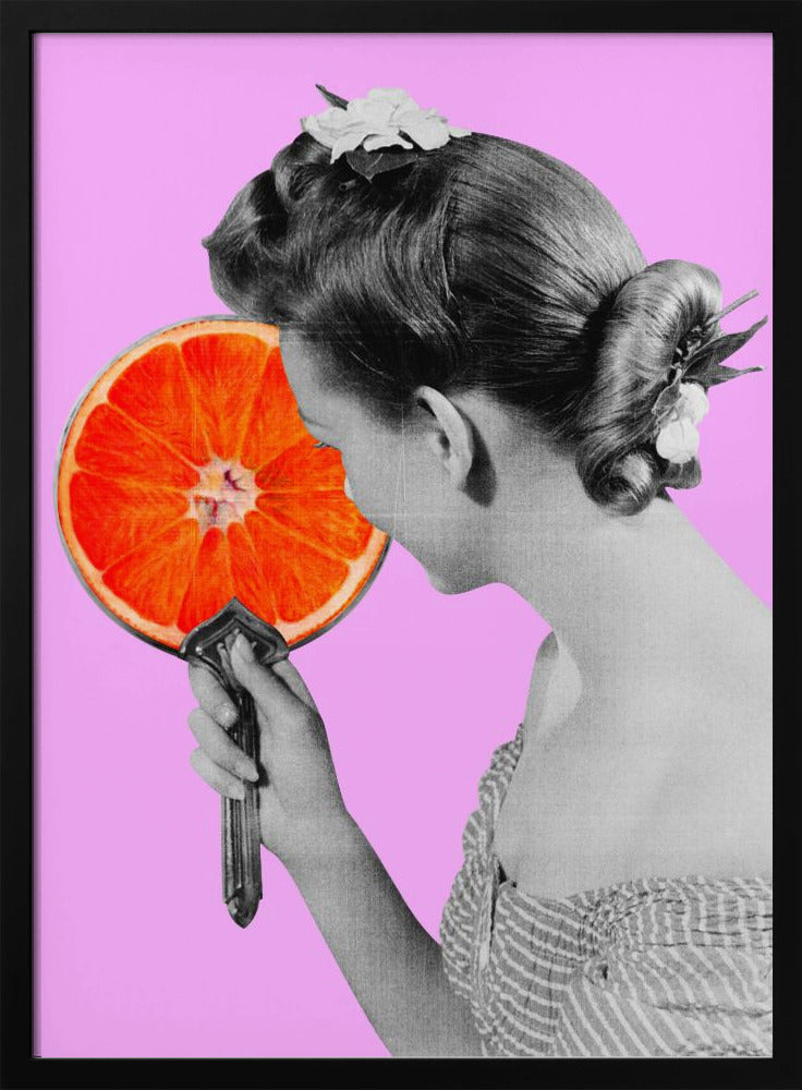 Peili Mirro seinällä ... | Julisteet - Taidevedokset