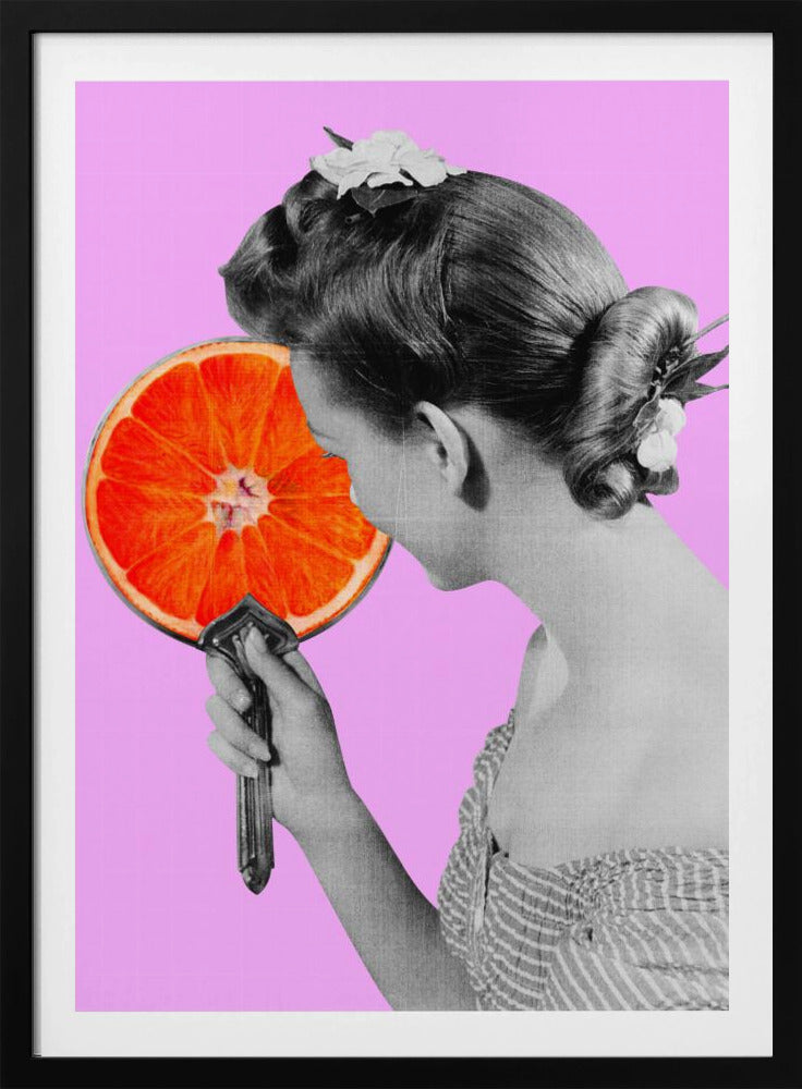 Peili Mirro seinällä ... | Julisteet - Taidevedokset