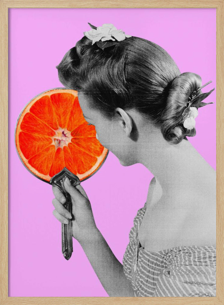 Peili Mirro seinällä ... | Julisteet - Taidevedokset