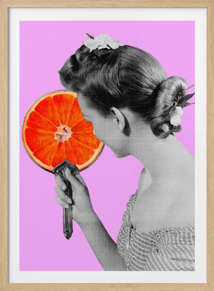 Peili Mirro seinällä ... | Julisteet - Taidevedokset