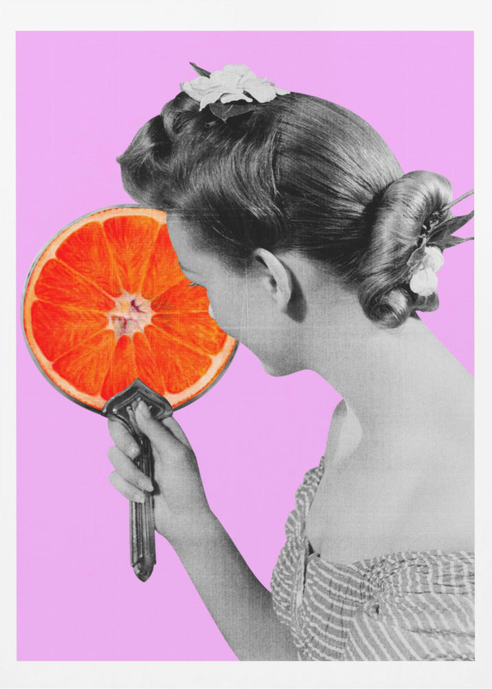 Peili Mirro seinällä ... | Julisteet - Taidevedokset