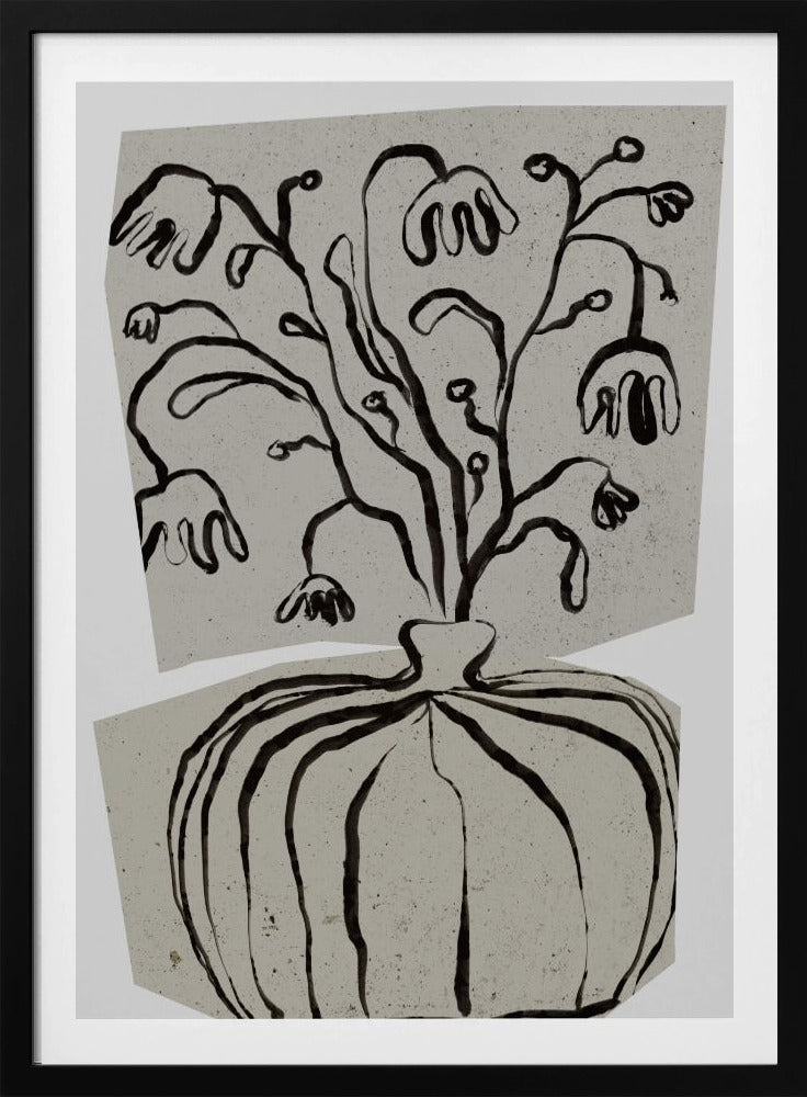 Bouquet On Concrete | Poster