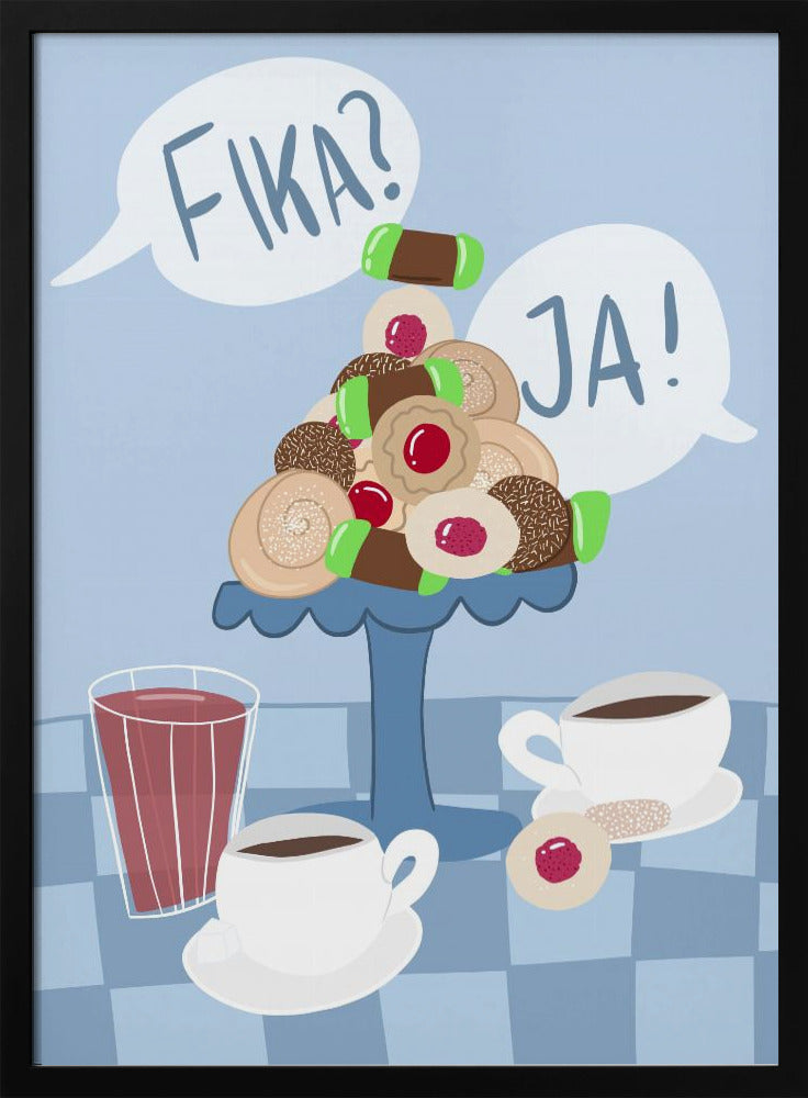 Schwedischer Fika-Genuss | Poster