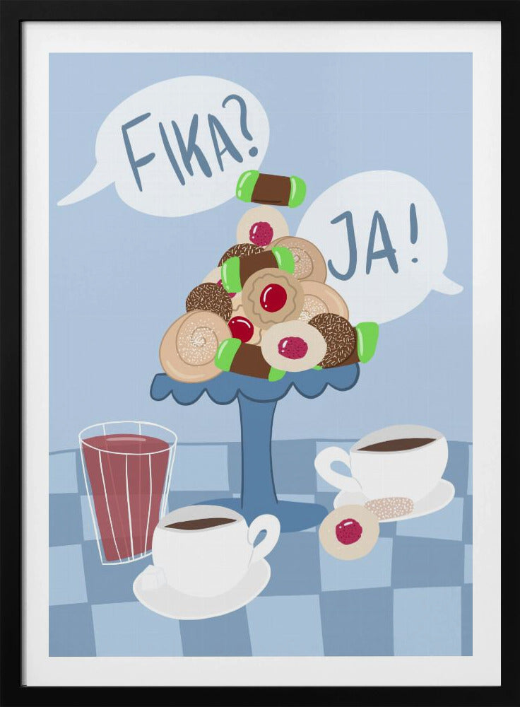 Schwedischer Fika-Genuss | Poster