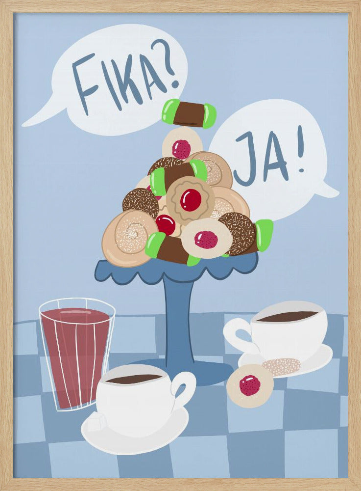 Schwedischer Fika-Genuss | Poster