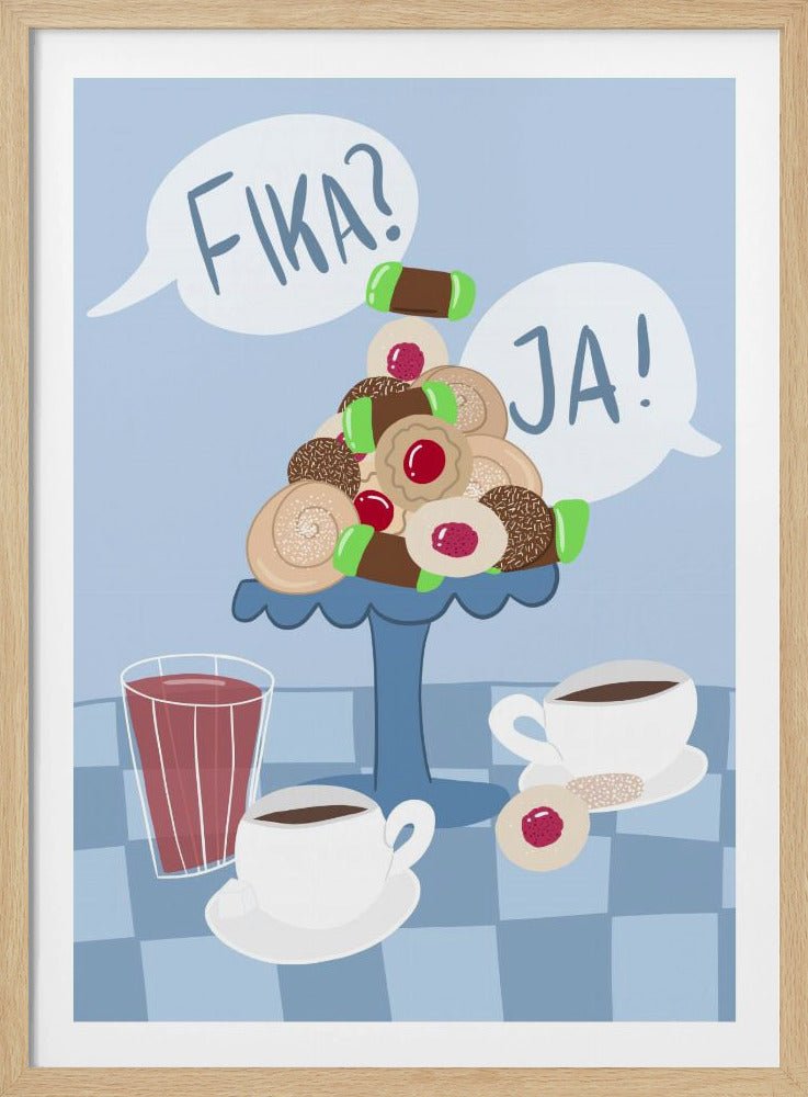 Schwedischer Fika-Genuss | Poster