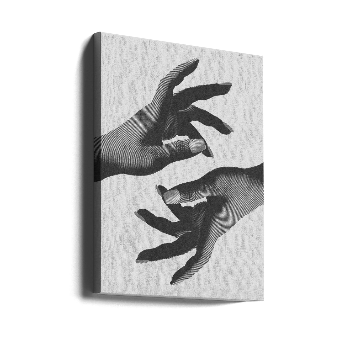 Kädet mustavalkoinen | Canvastaulut