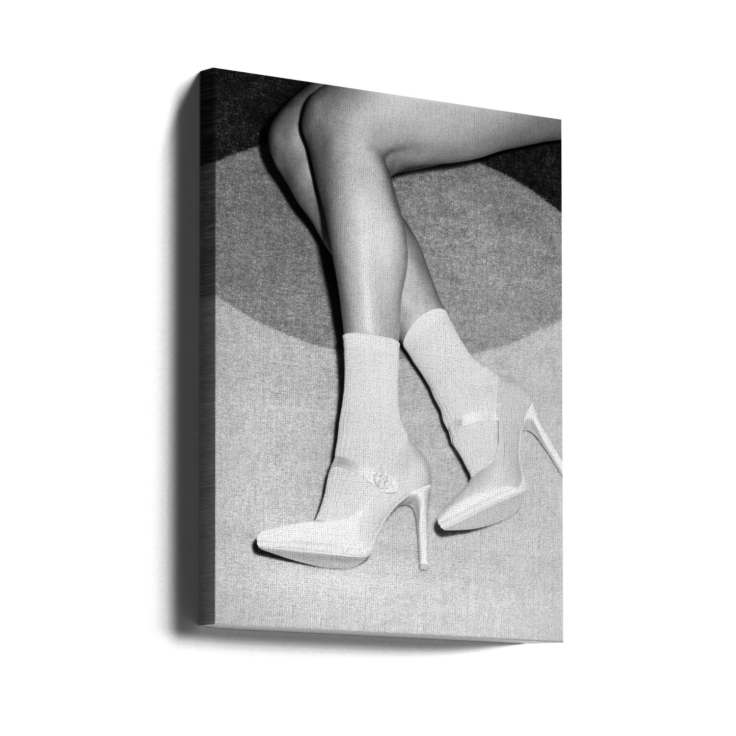 Jalat mustavalkoinen | Canvastaulut