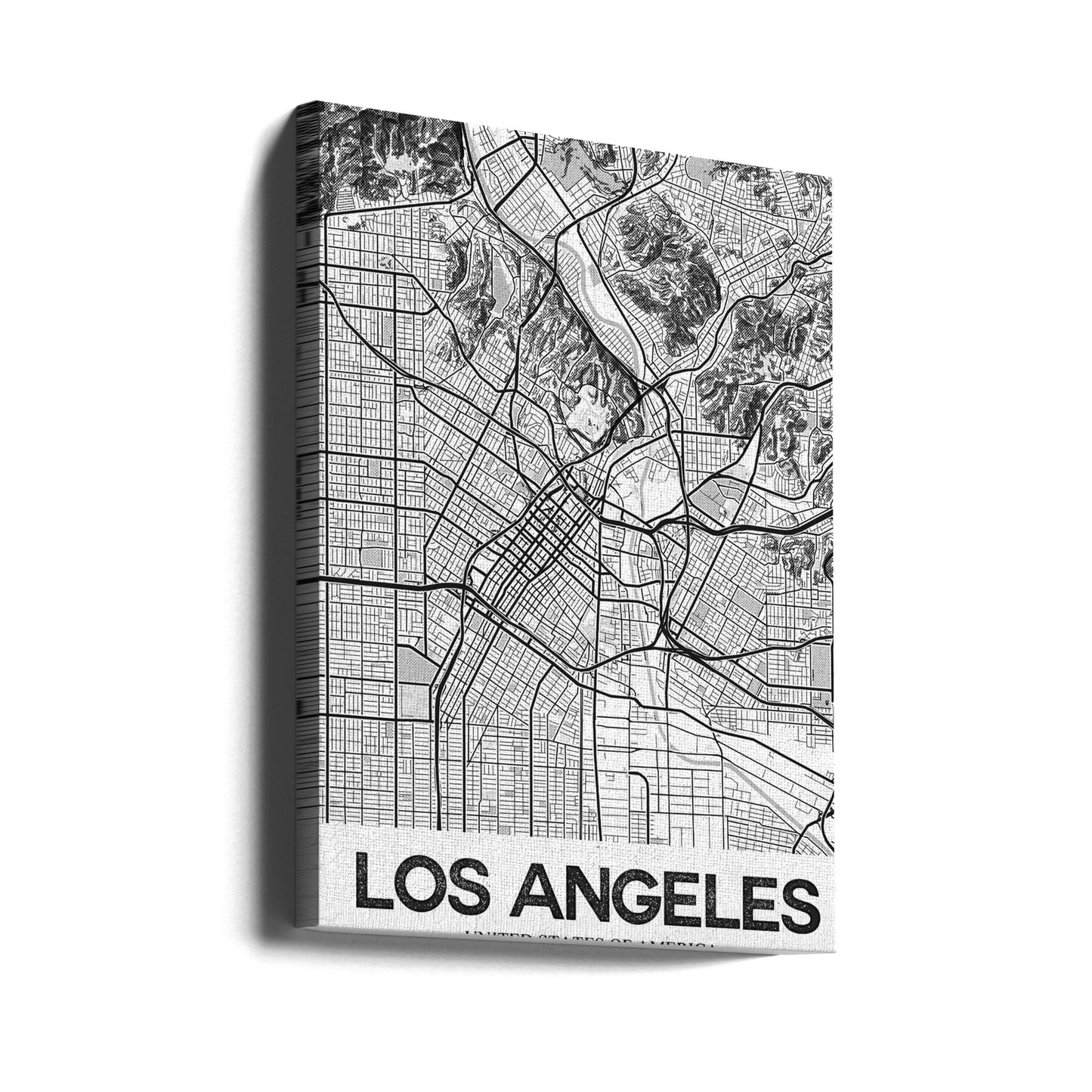 Los Angeles White | Canvas