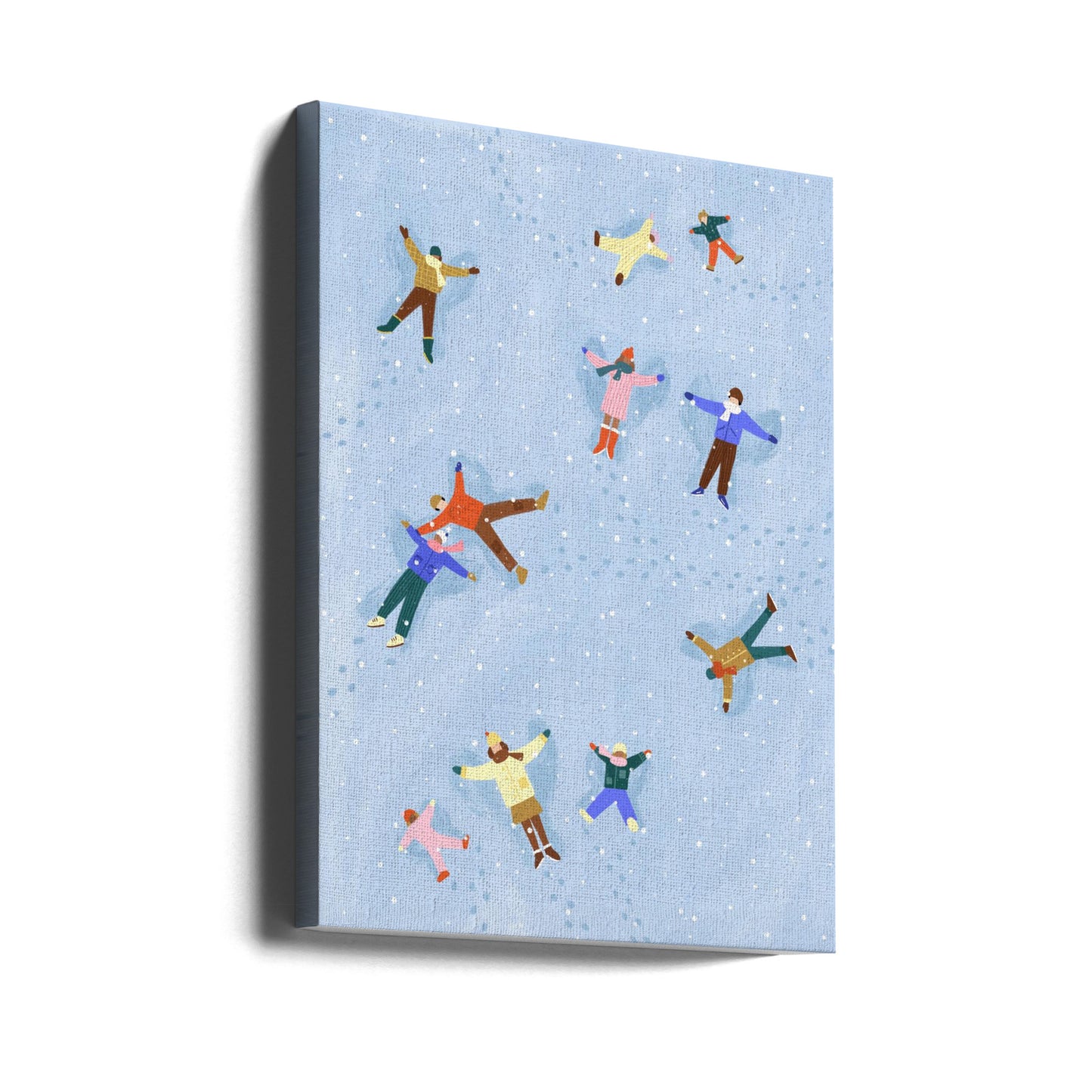 Delizia degli angeli innevati | Stampe su Tela