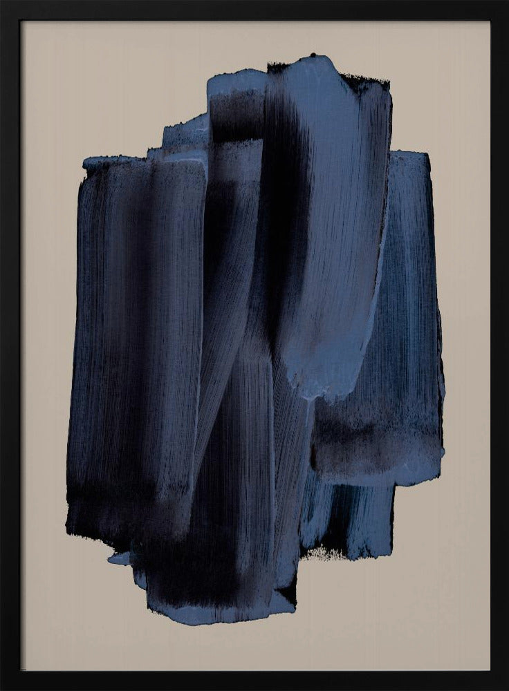 Abstract Brush Strokes 58 | Poster