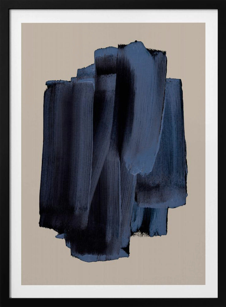 Abstract Brush Strokes 58 | Poster