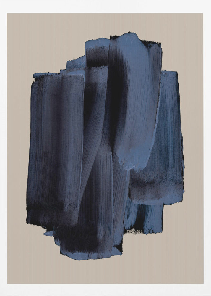 Abstract Brush Strokes 58 | Poster