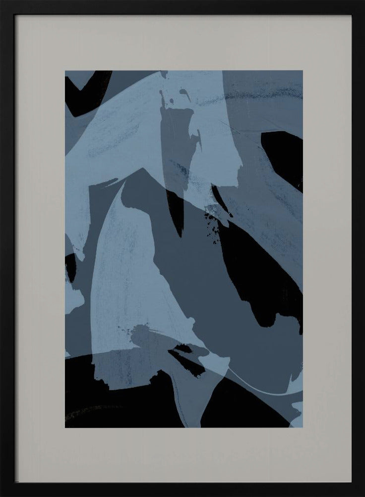 Abstract Brush Strokes 60Y | Poster