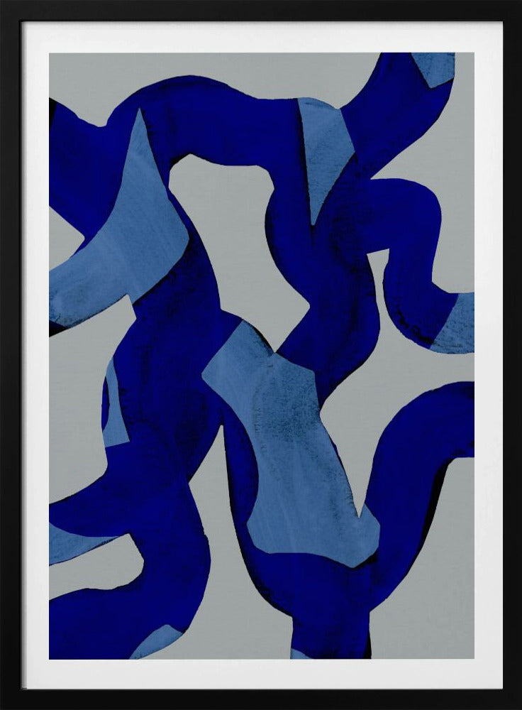 Abstrakte Pinselstriche 65X | Poster