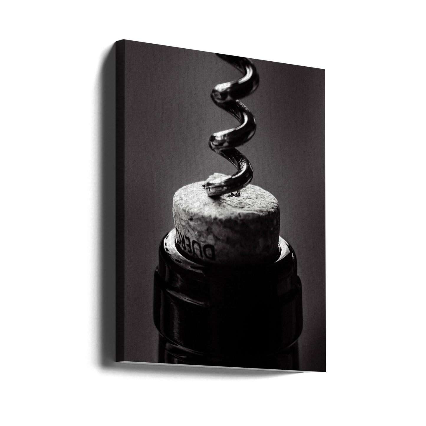 Wine 002 B&w | Canvas