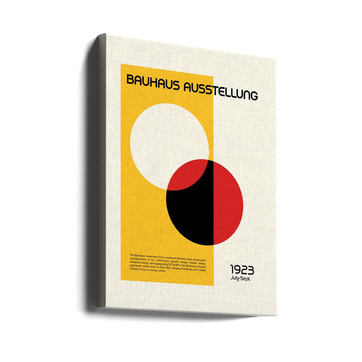 Bauhaus-näyttely | Canvastaulut