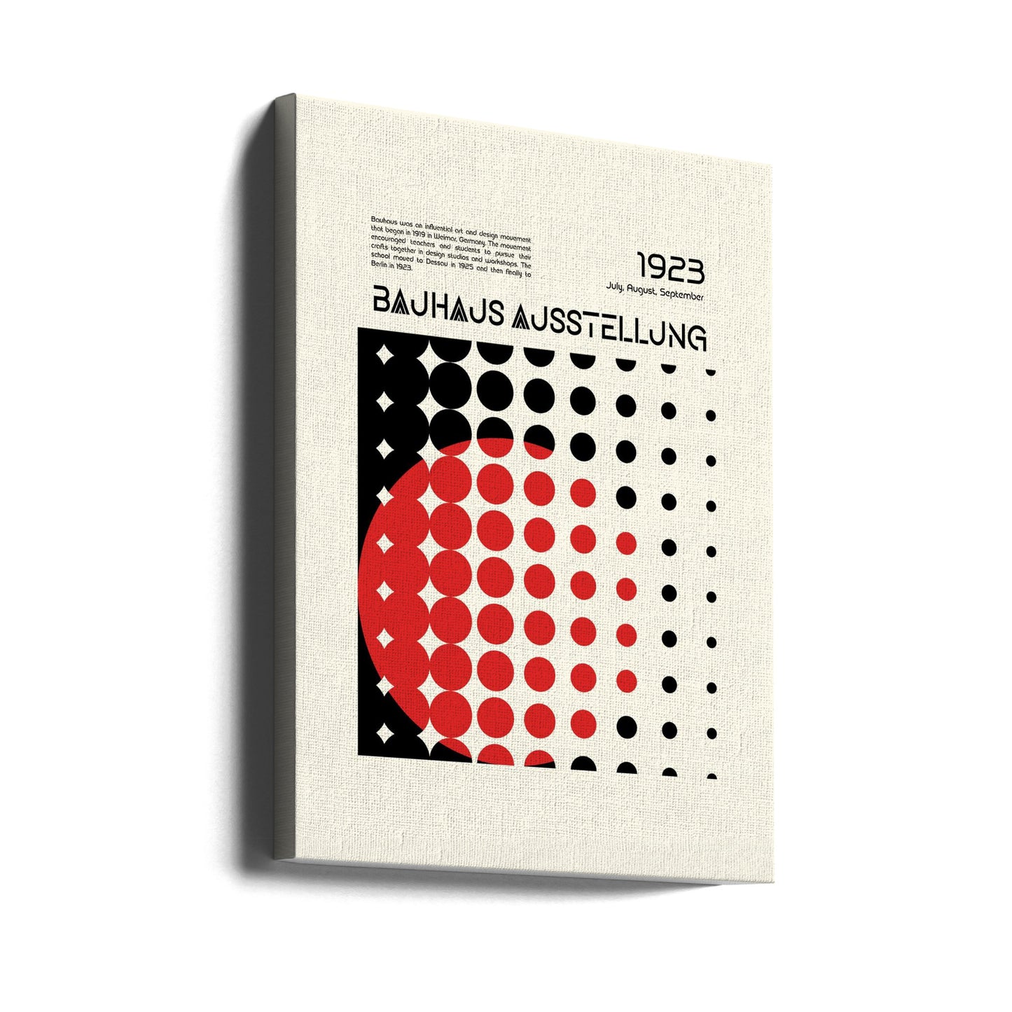 Bauhaus Ausstellung | Leinwand-Bilder