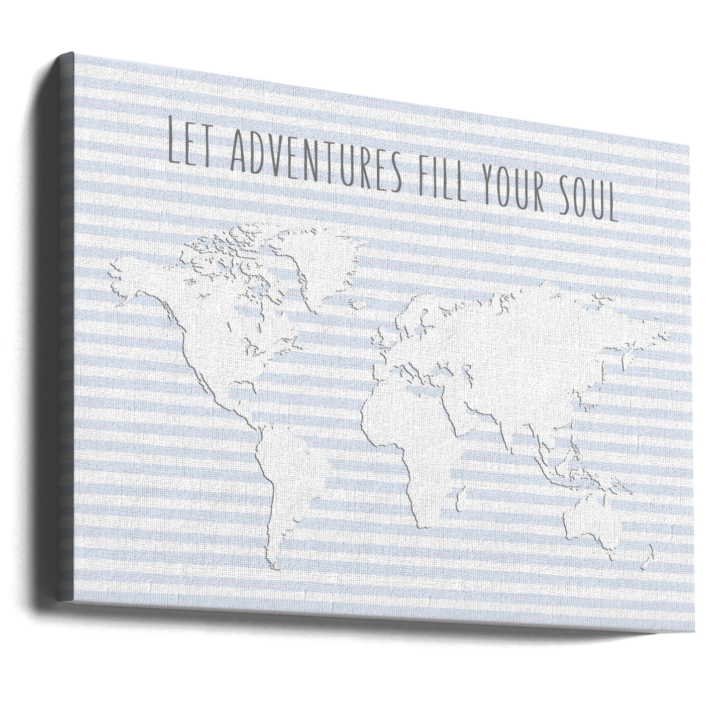 World Wanderlust Map | Canvas