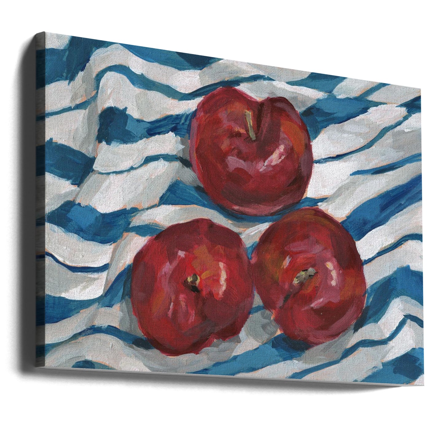Drei Pflaumen | Leinwand